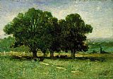 Edward Mitchell Bannister Canvas Paintings - Landscape i